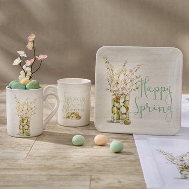 Spring In Bloom Salad Plate Set of 4 Park Designs - The Fox Decor